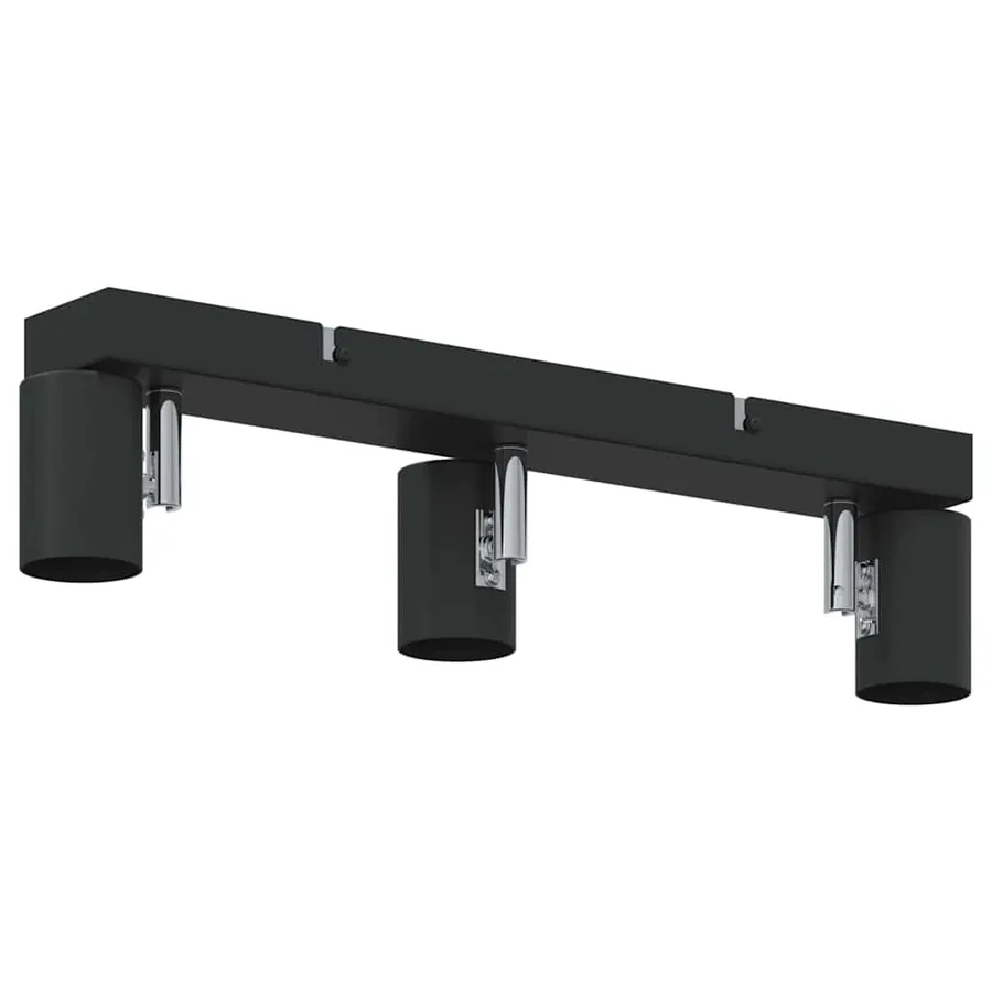 Spot de plafond Noir 38 x 6,5 x 11,5 cm Métal - 5