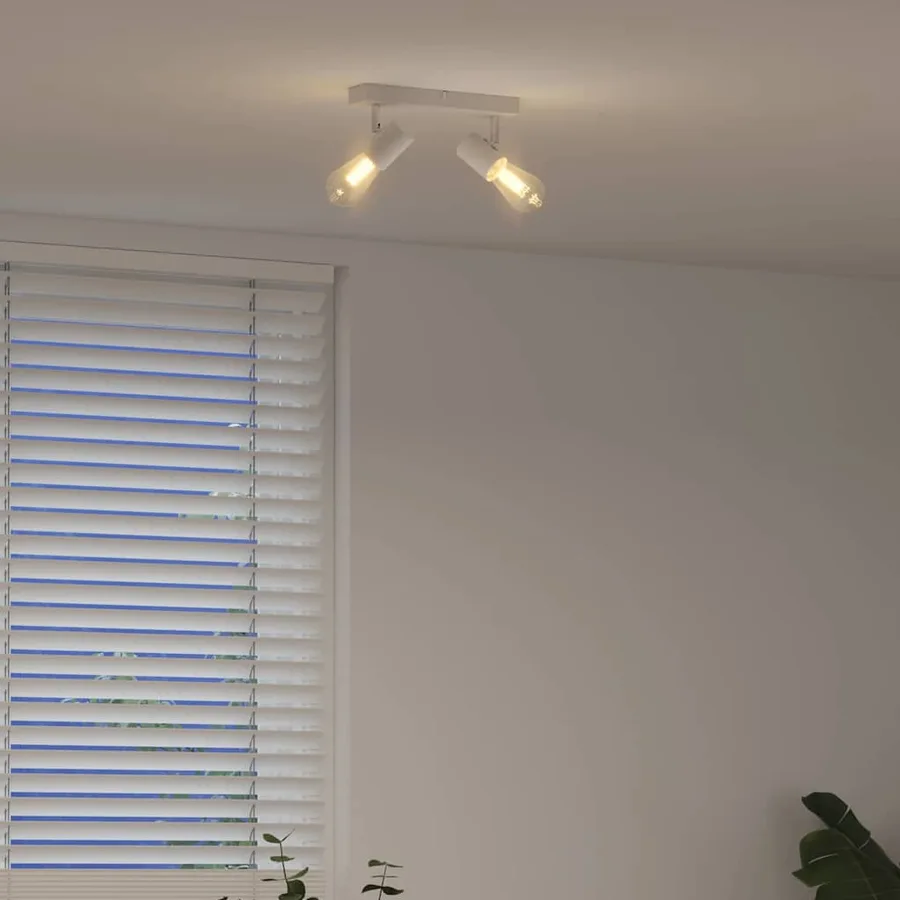 Spot de plafond Blanc 26 x 6,5 x 11,5 cm Métal - 4