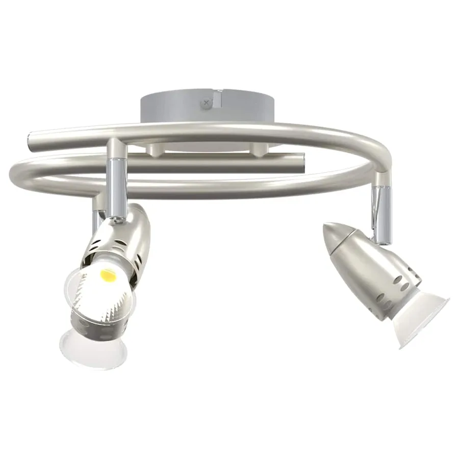 Spot de plafond Nickel 24 x 22 x 12,5 cm Métal - 11