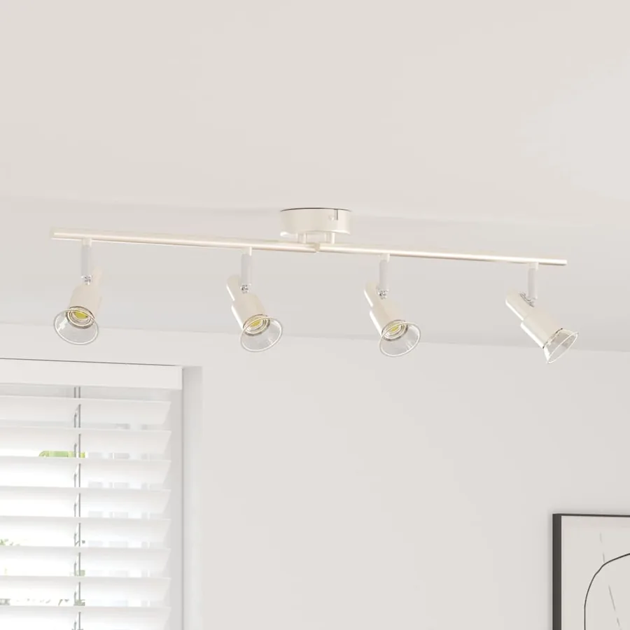 Spot de plafond Nickel 70 x 9 x 12,5 cm Acier