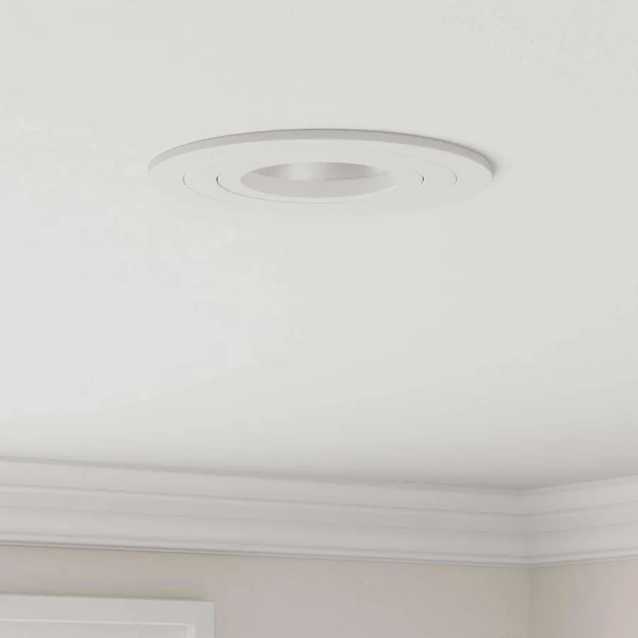 Projecteur 24 pcs Blanc 9 x 9 x 2 cm Aluminium