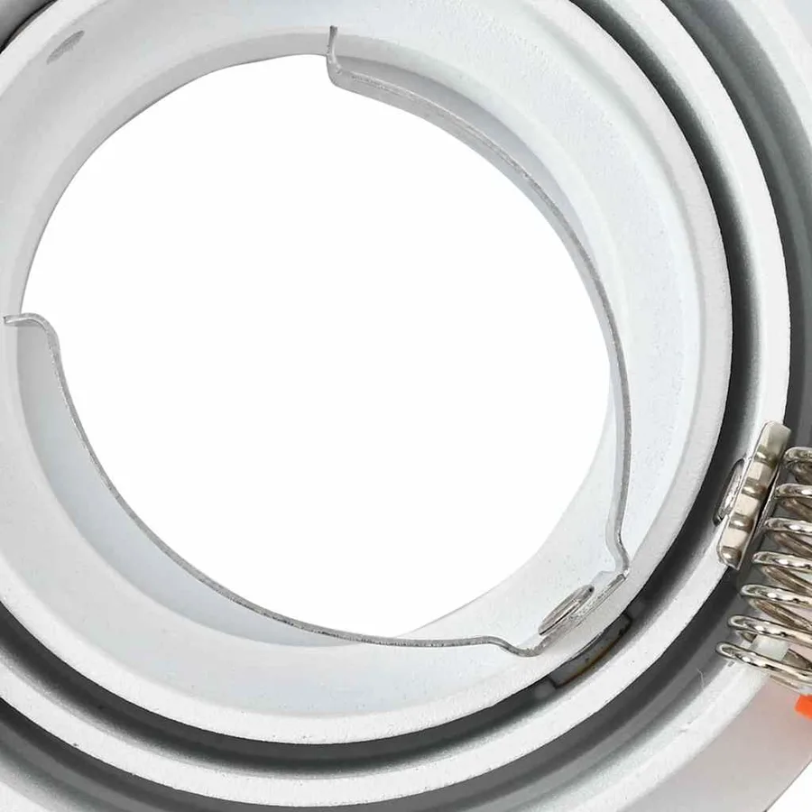 Projecteur 24 pcs Blanc 9 x 9 x 2 cm Aluminium - 9