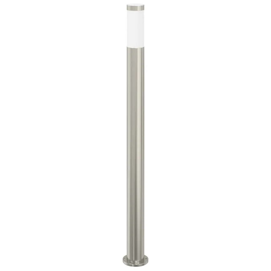 Borne lumineuse lot de 3 110 cm acier inoxydable IP44 - 4