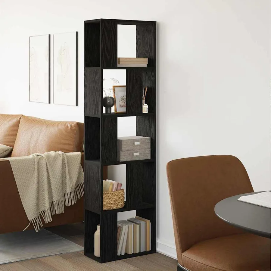Bibliothèque Chêne noir 45 x 23,5 x 162,5 cm - 4