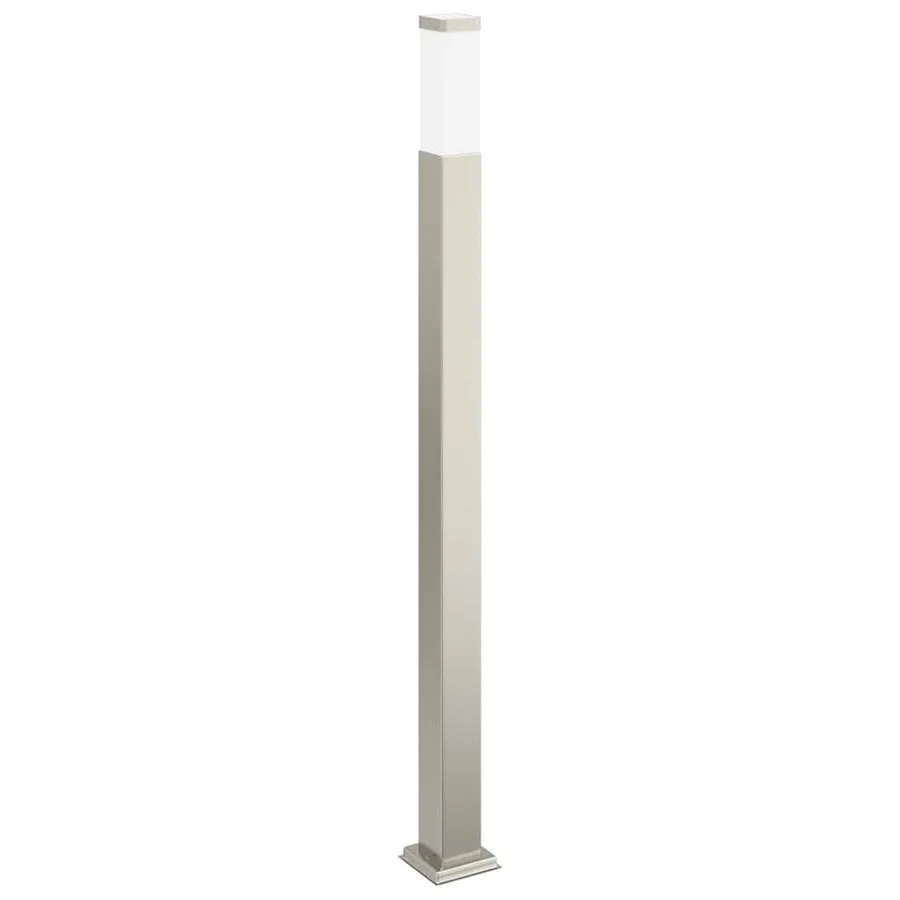 Borne lumineuse lot de 3 110 cm acier inoxydable IP44 - 4