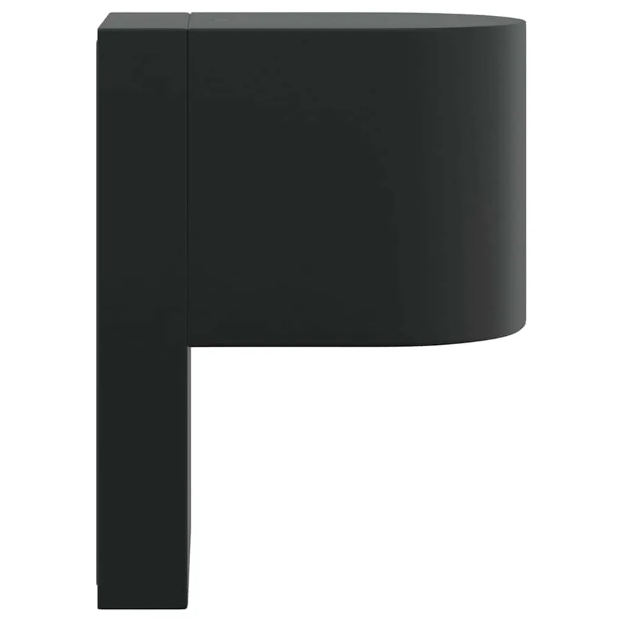 Applique Murale Extérieure 2 pcs Noir 12 x 7 x 15 cm - 6