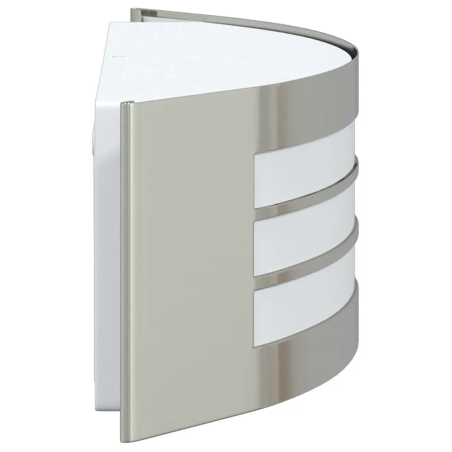 Applique Murale Extérieure Argenté 32 x 10 x 10 cm - 5