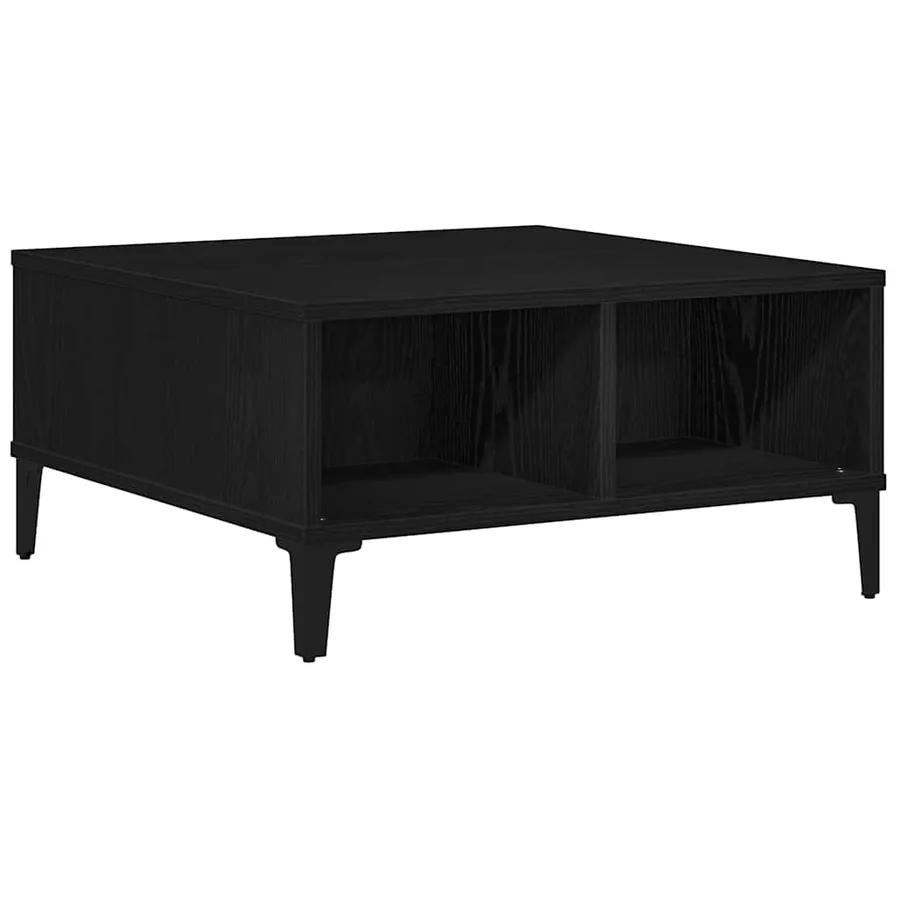 Table basse Chêne noir 60 x 60 x 30 cm - 7