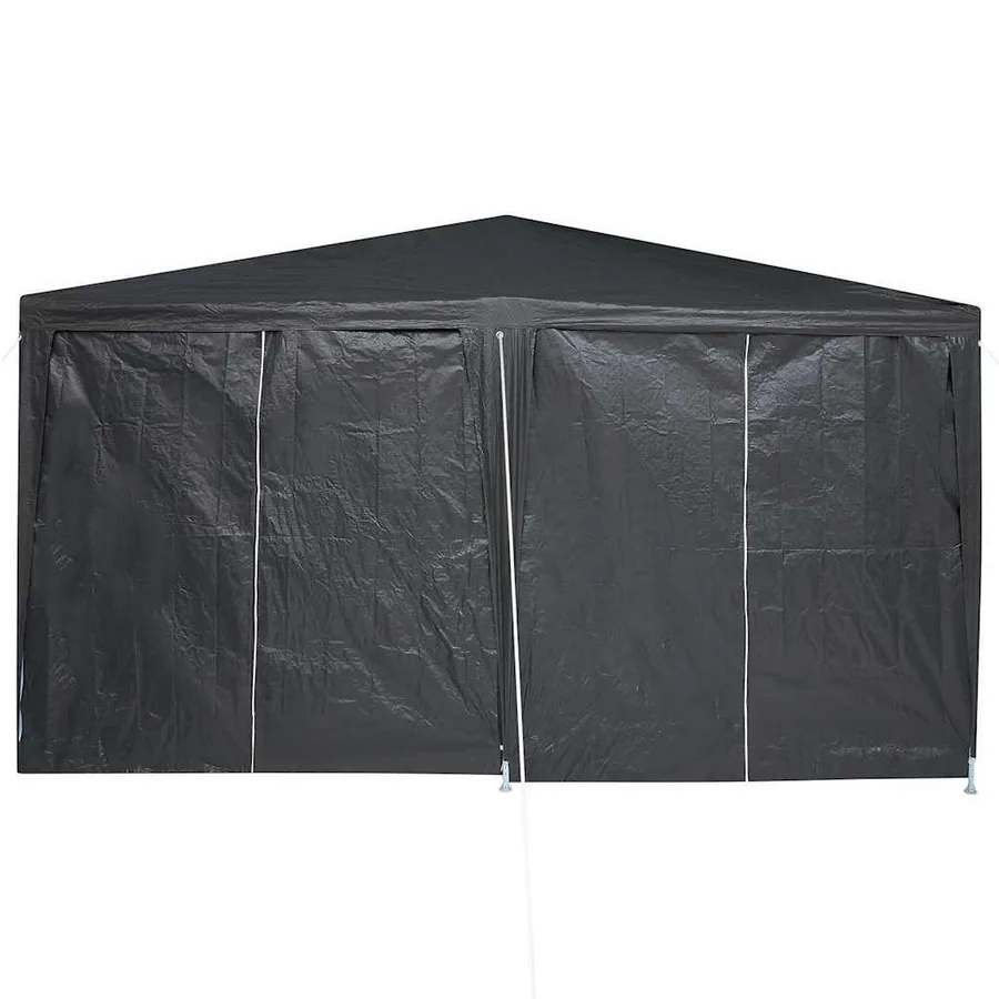Tente de fête Anthracite 400 x 400 x 266 cm Polyéthylène - 10