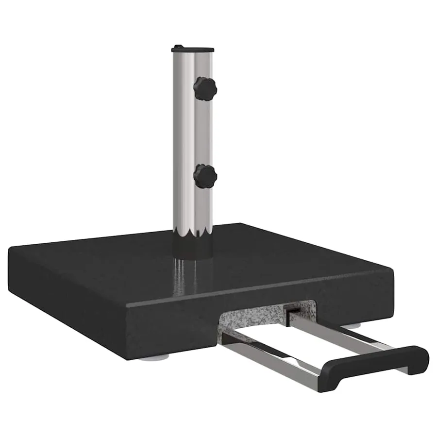 Pied de parasol Noir 41 x 41 x 37 cm Granite - 2