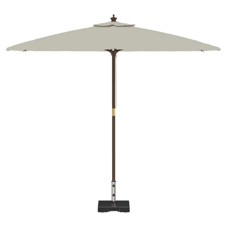 Pied de parasol Noir 41 x 41 x 37 cm Granite - 3