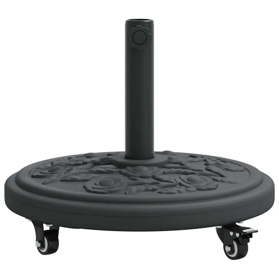 Pied de parasol Art déco Noir Ø 45 x 39,5 cm Fer - 5
