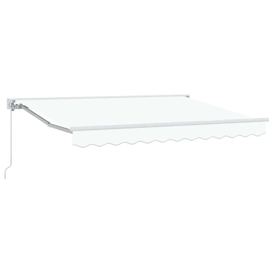 Cadre d'auvent Blanc 300 x 200 cm Polyester avec revêtement PU - 2