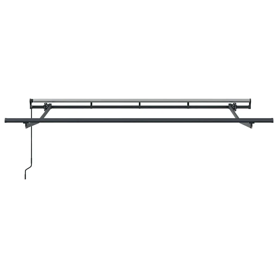 Auvent Rétractable Blanc 300 x 200 cm tissu - 7