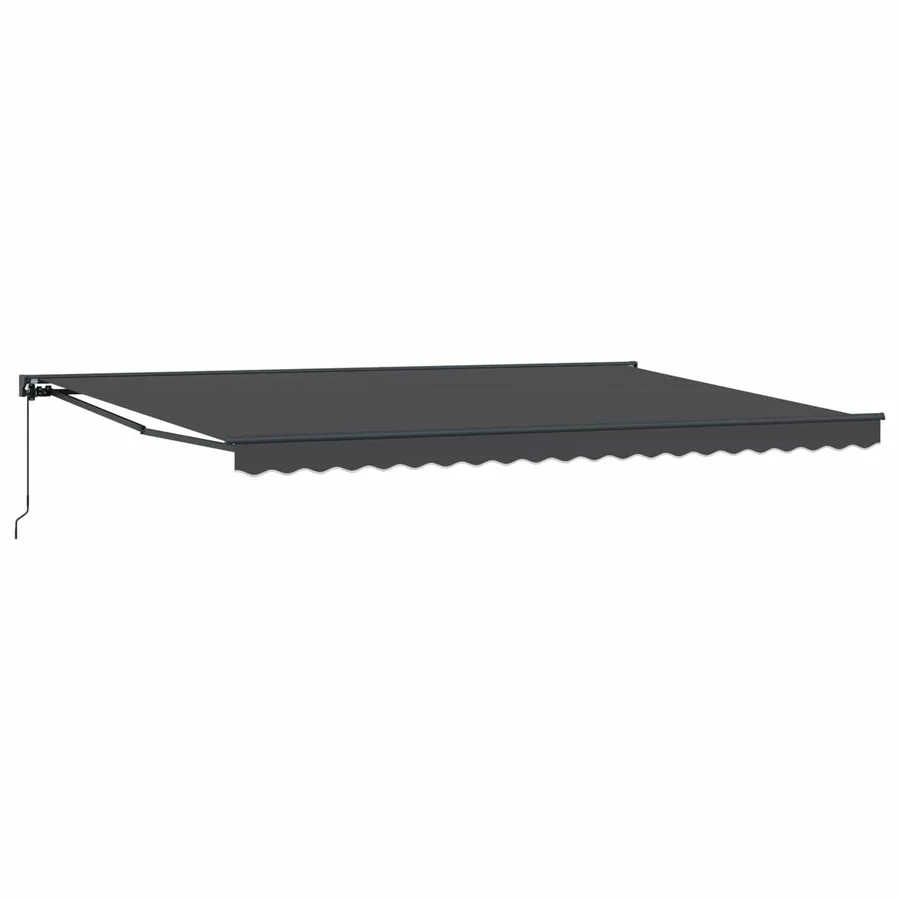 Cadre d'auvent Anthracite 500 × 300 cm - 2
