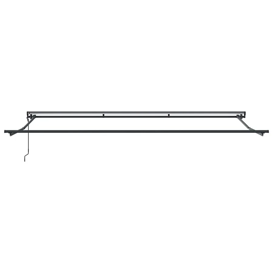Cadre d'auvent Réglable Anthracite 5 x 3 m Acier - 4