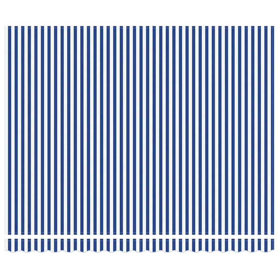 Cadre d'auvent Bleu et Blanc 400 × 300 cm - 6