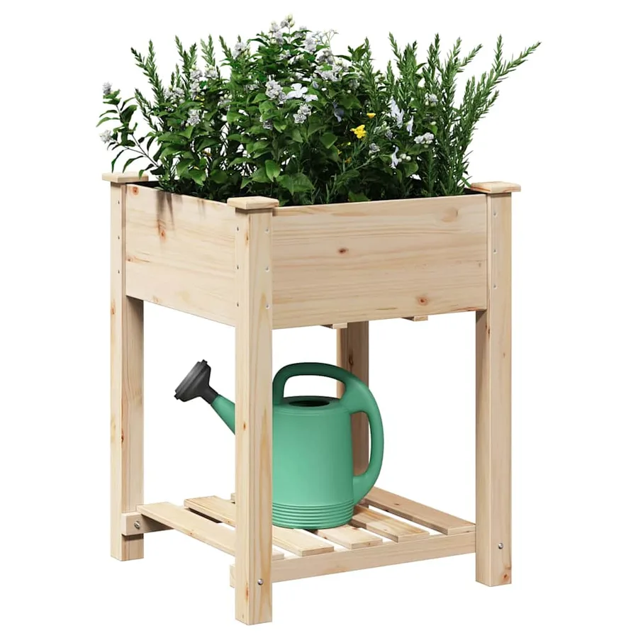Cache-pot de jardin Beige 60,5 x 60 x 76,5 cm - 3