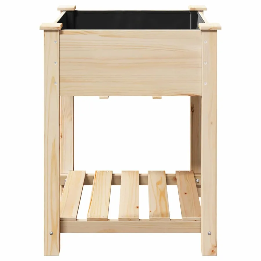 Cache-pot de jardin Beige 60,5 x 60 x 76,5 cm - 5
