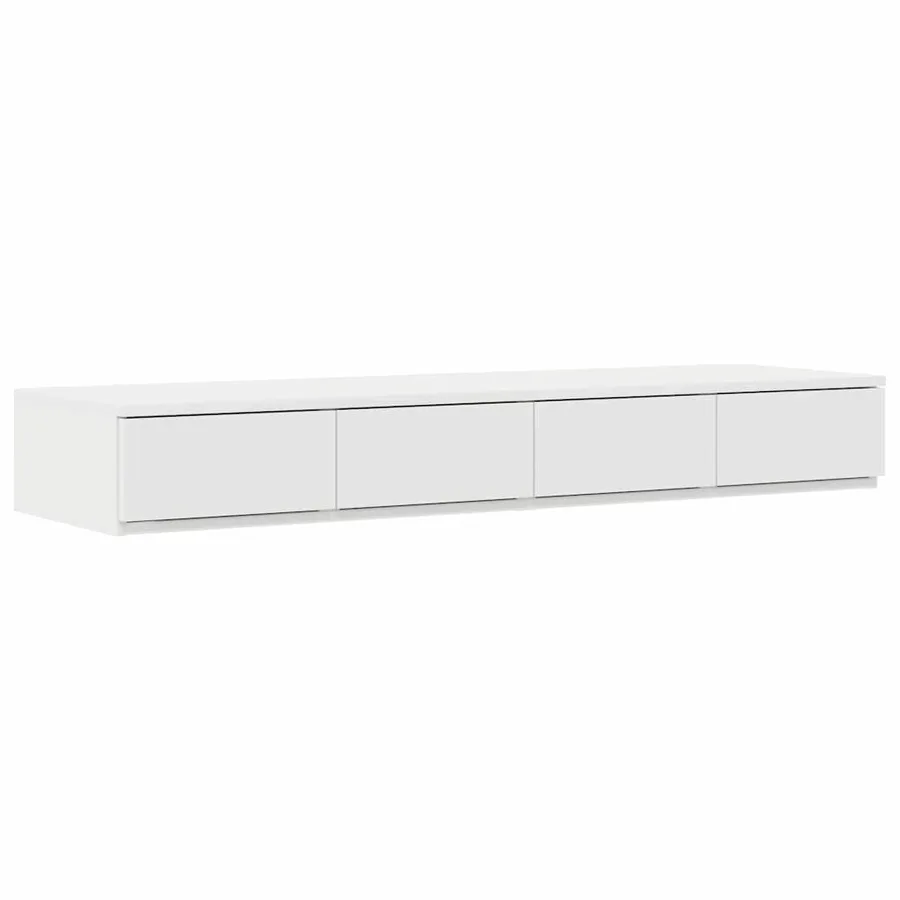 Tiroirs de lit Blanc 120 x 36,5 x 16,5 cm Bois d'ingénierie - 2
