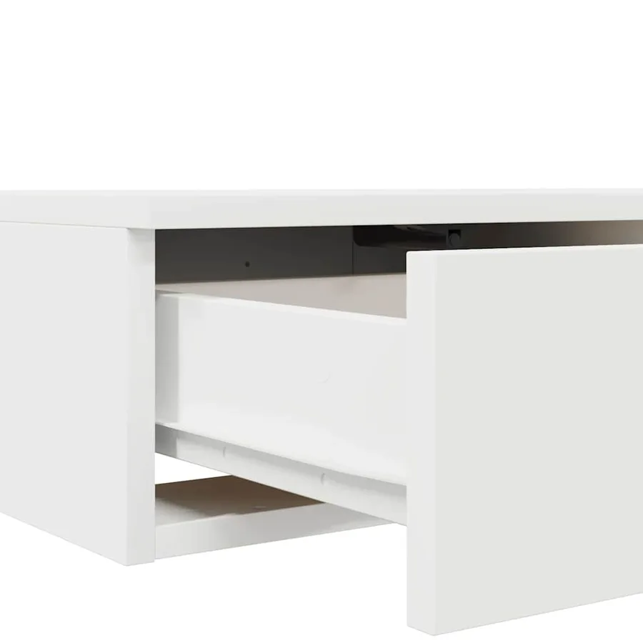 Tiroirs de lit Blanc 120 x 36,5 x 16,5 cm Bois d'ingénierie - 9