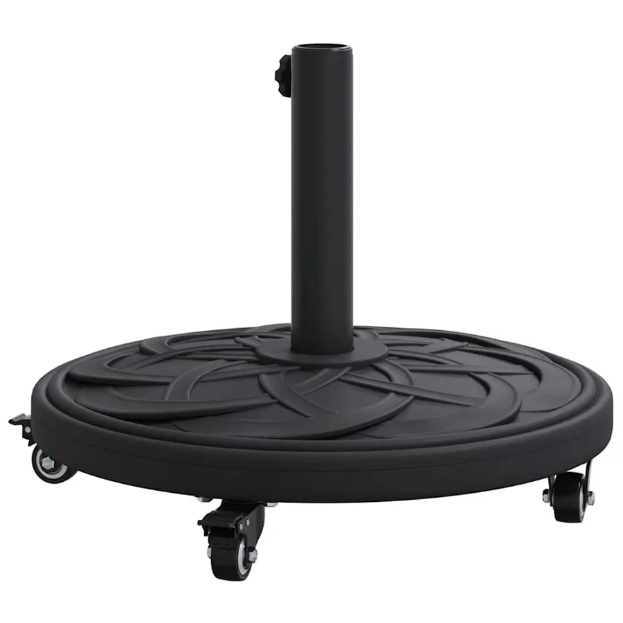 Pied de parasol Art déco Noir Ø 45 x 39,5 cm Fer - 7