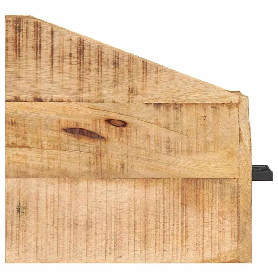 Cabinet de chevet Marron 40 x 30 x 30 cm Bois de mangue massif - 6