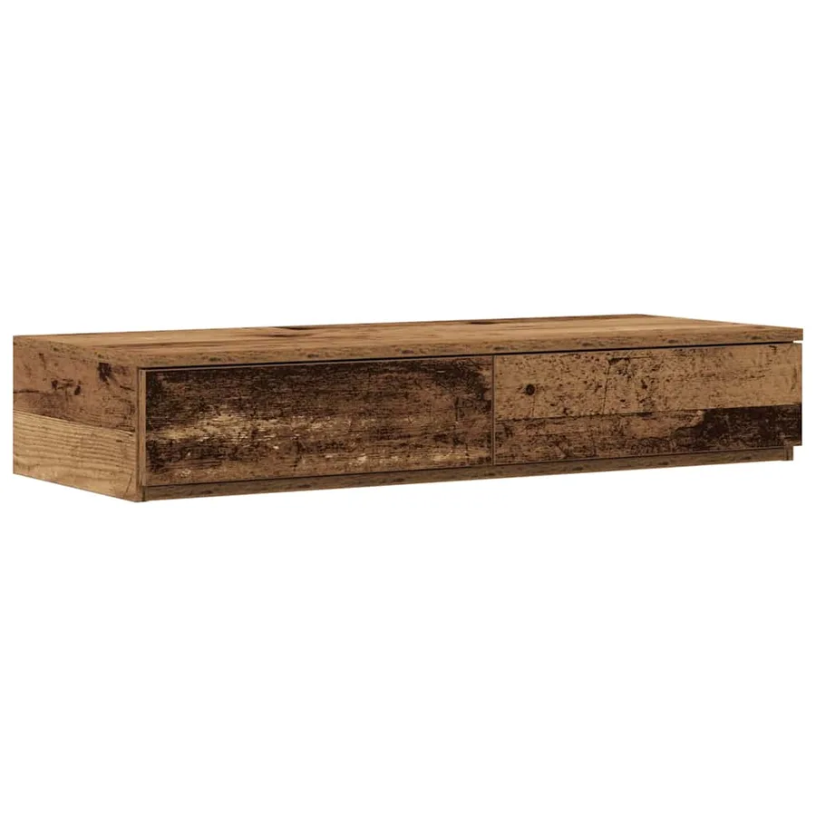 Tiroirs de lit avec tiroir Bois ancien 100 x 36,5 x 16,5 cm - 2