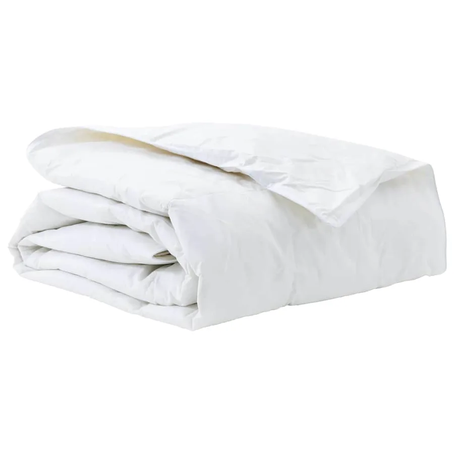 Couette Blanc 140 x 200 cm Plume - 2