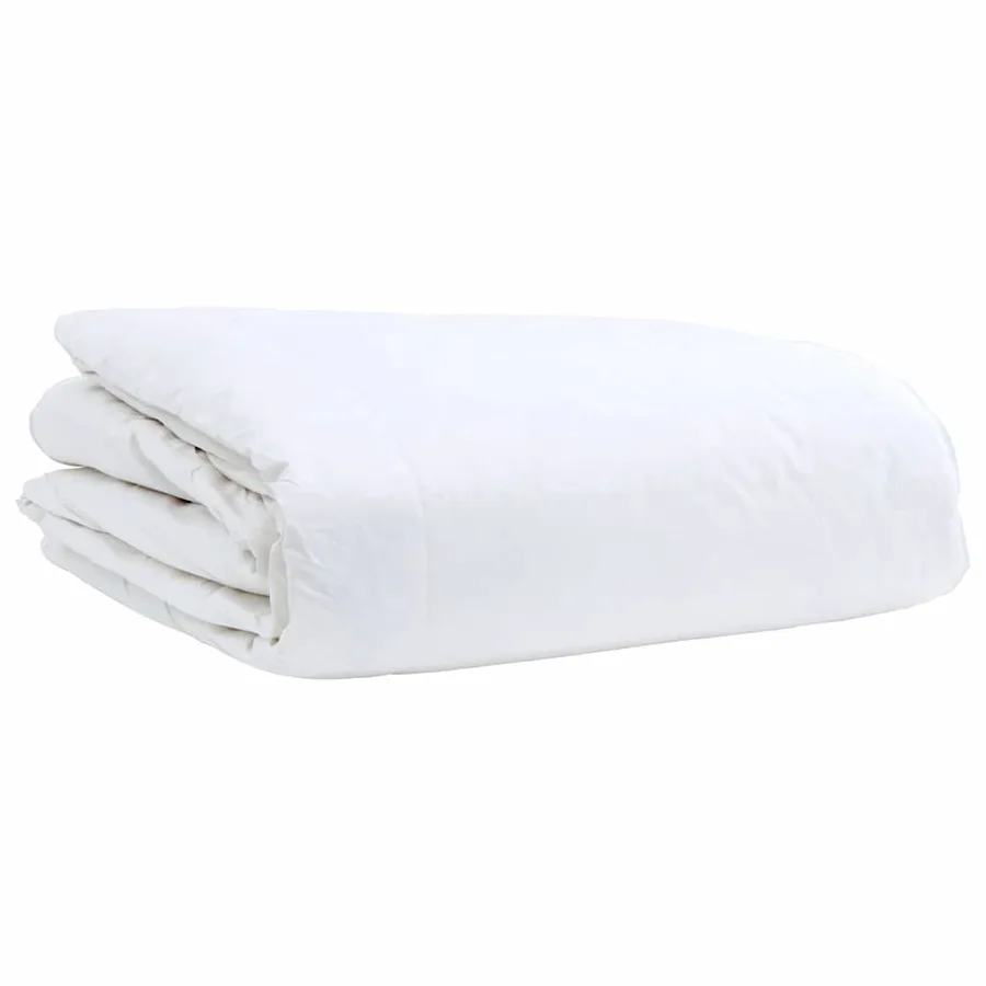 Couette Blanc 140 x 200 cm Plume - 4
