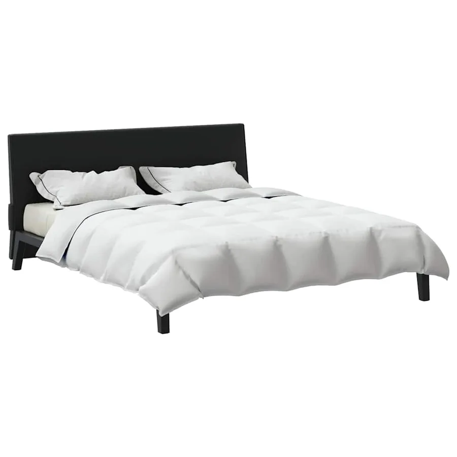 Duvet d'été simple Blanc 260 x 220 cm Plume - 3