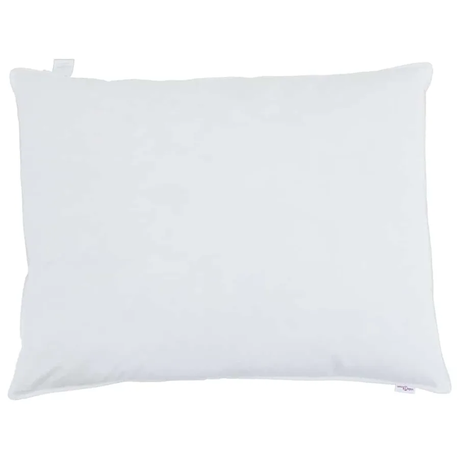 Oreiller avec oreiller 2 pcs Blanc 30 x 50 cm Plume - 6