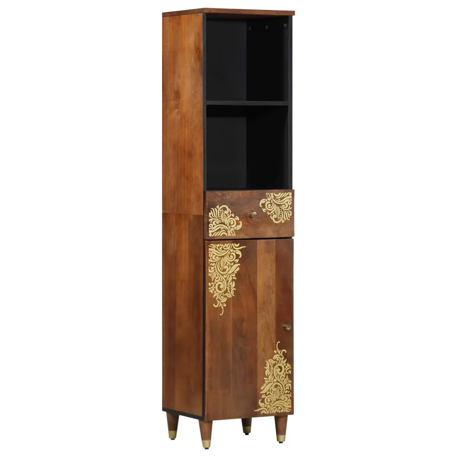 Ensemble de Meubles de Salle de Bain 3 pcs Marron miel - 5