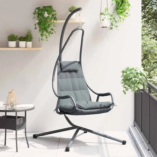 Chaise suspendue Anthracite 94 x 107 x 196,5 cm Acier