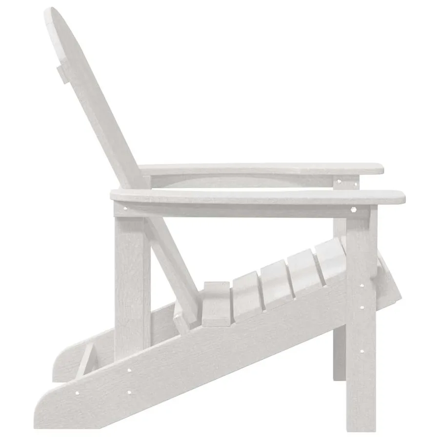 Chaise de jardin 2 pcs Blanc 82 x 74 x 92 cm Polyéthylène - 6