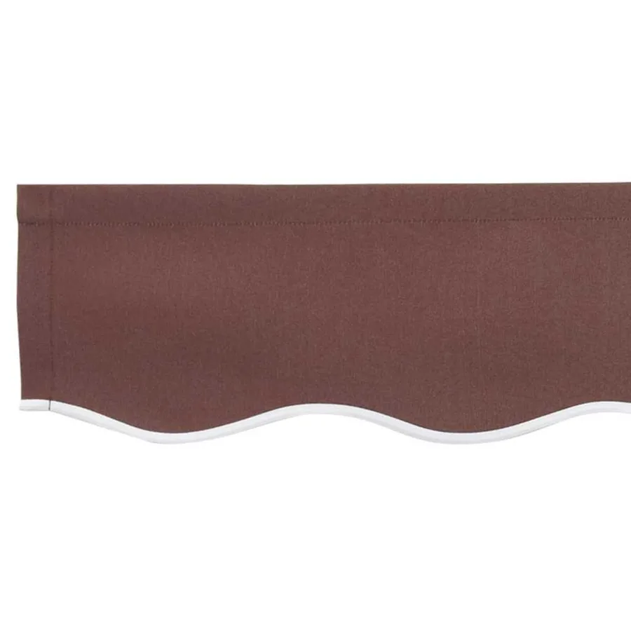 Remplacement de lambrequin Rayure Marron 2,5 m Polyester - 5