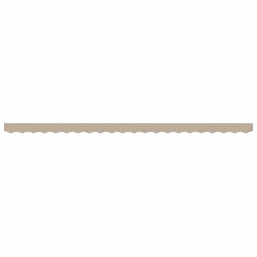 Remplacement de lambrequin Beige 480 x 20 cm Polyester - 4