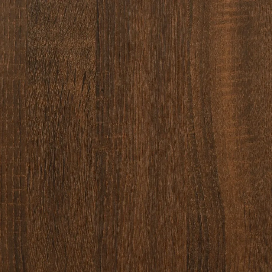 Table basse chêne marron 50x46x50 cm bois d'ingénierie - 10