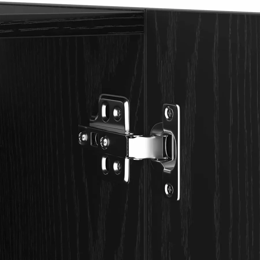 Ensemble meuble TV 9 pcs Chêne noir Bois d'ingénierie - 9