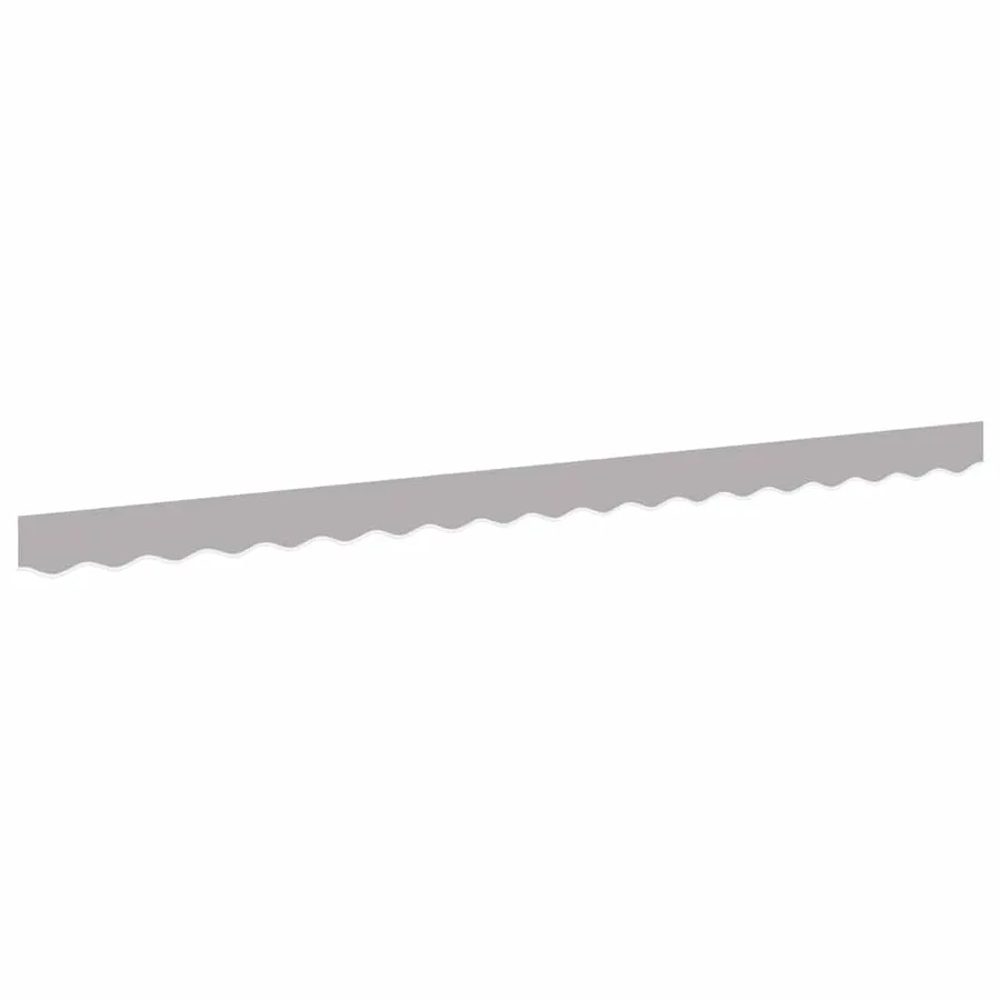 Remplacement de lambrequin Gris clair 4 m Polyester - 2