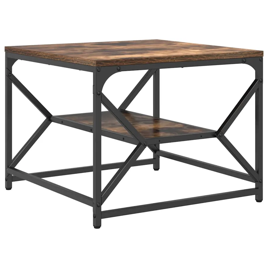 Table basse Chêne fumé 51 x 50 x 40 cm - 2