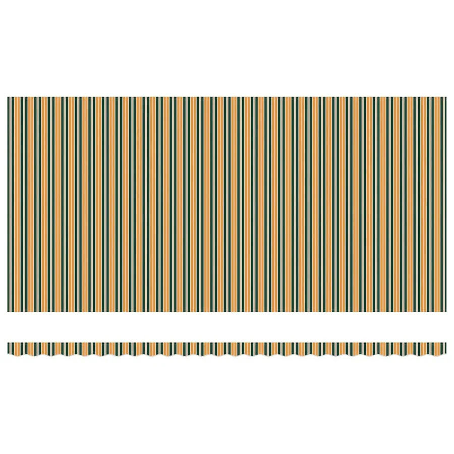 Toile de rechange pour auvent Vert et jaune 6 x 3 m Polyester - 5