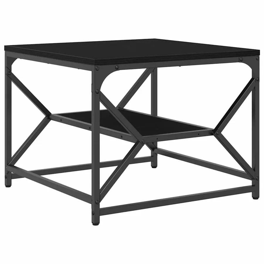 Table basse Chêne noir 51 x 50 x 40 cm - 2