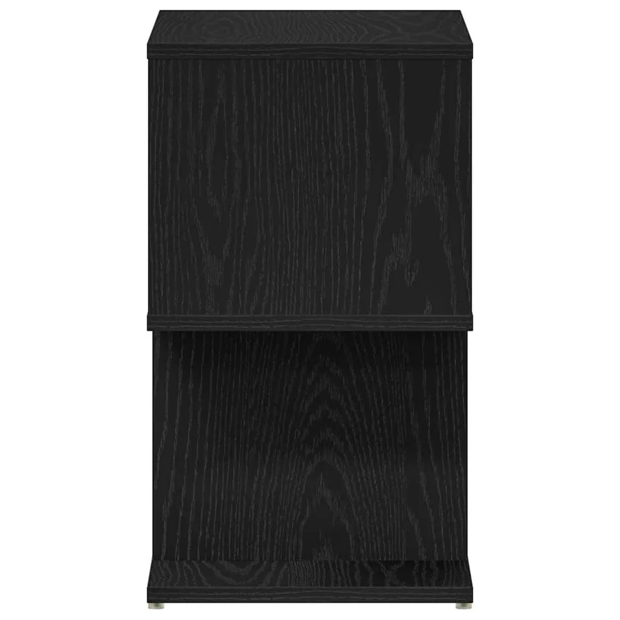 Cabinet de chevet Chêne noir 50 x 30 x 51,5 cm - 7
