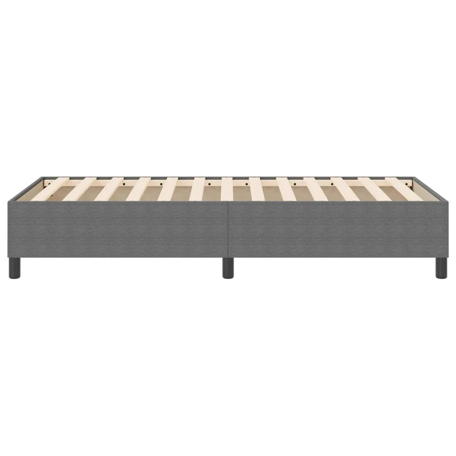 Cadre de lit plateforme Gris clair 100 x 200 cm - 6