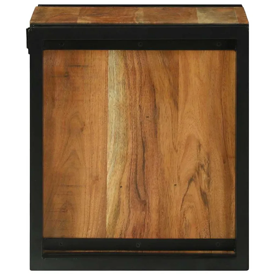 Étagère à vin 35 x 35 x 39 cm Bois d'Acacia Massif - 5