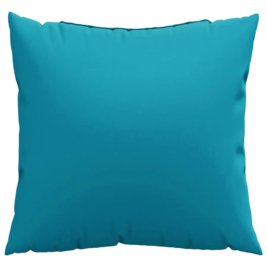 Coussins de canapé 4 pcs bleus 50x50 cm en tissu - 5