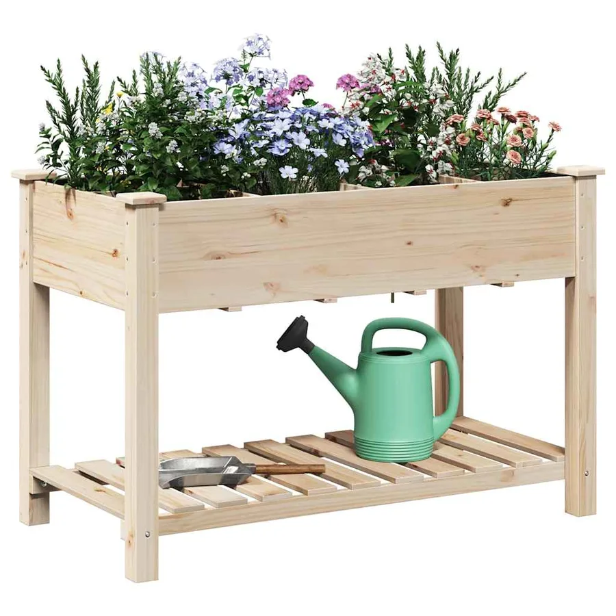 Cache-pot de jardin Beige 115 x 59 x 76,5 cm - 3