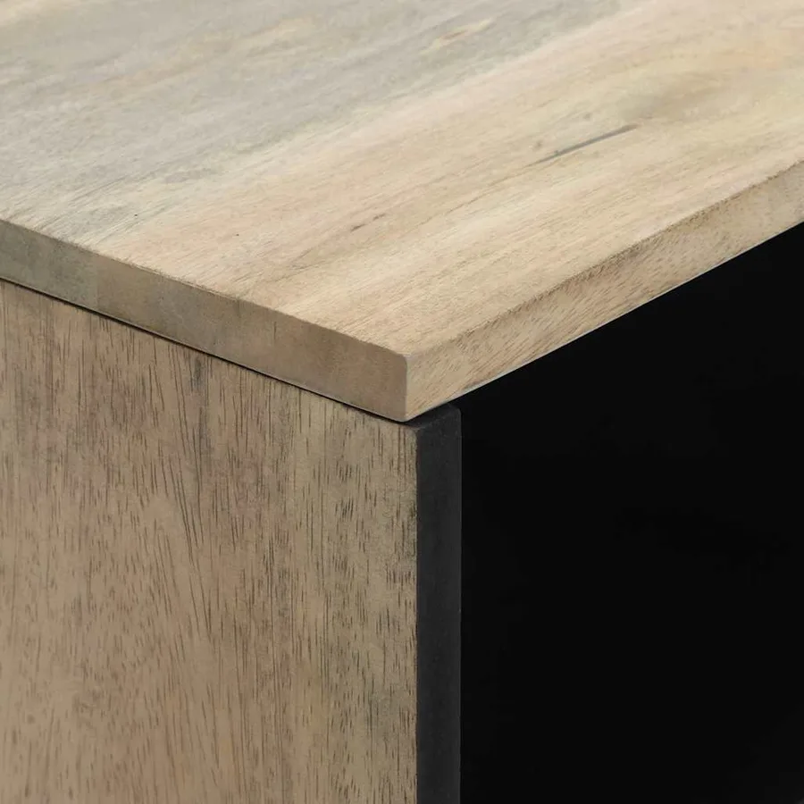Unites TV Blanc 80 x 33 x 46 cm Bois d'ingénierie - 6