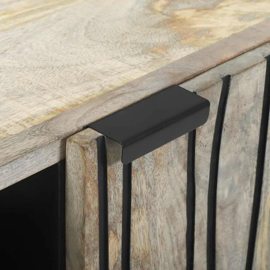 Unites TV Blanc 80 x 33 x 46 cm Bois d'ingénierie - 7